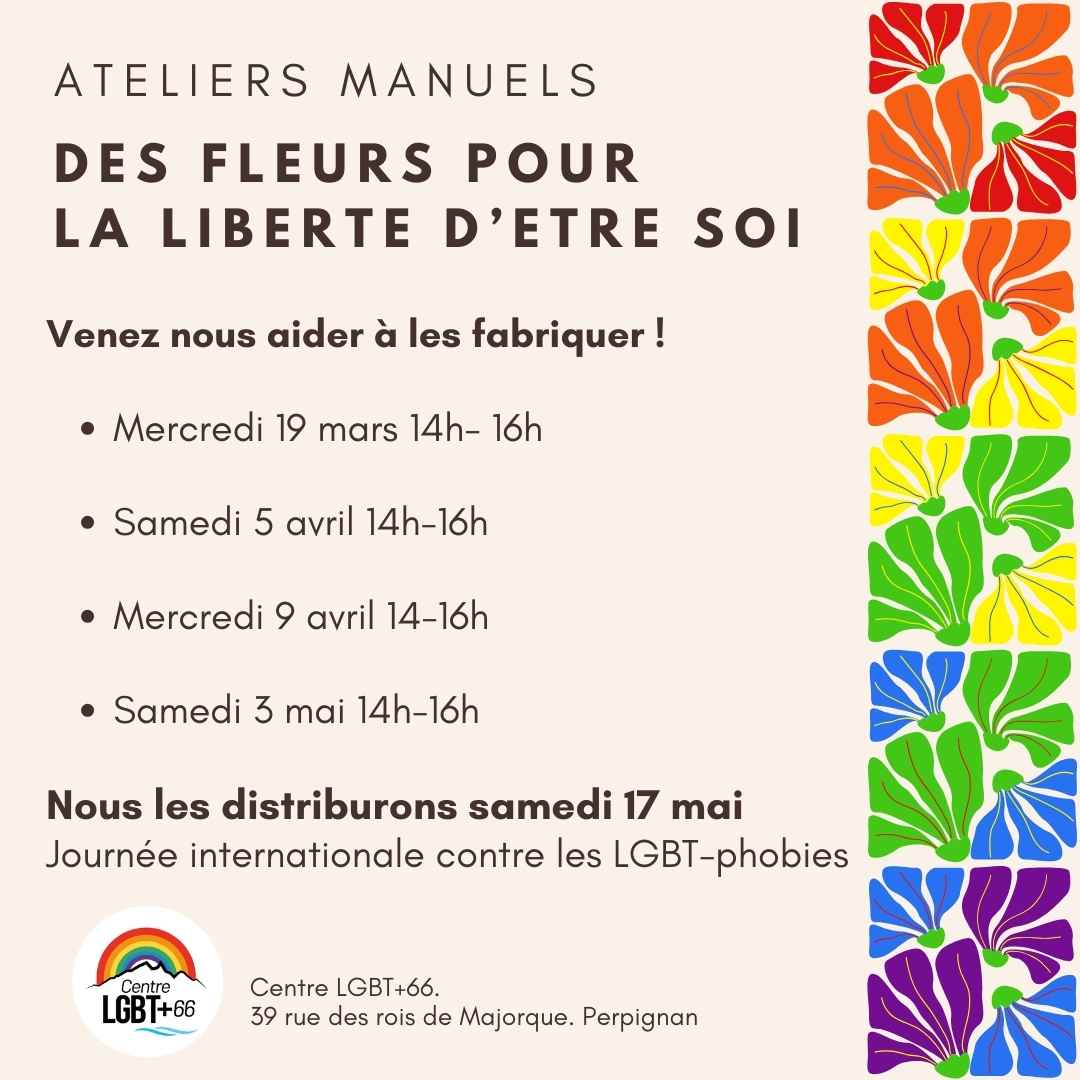 fleurs multicolores